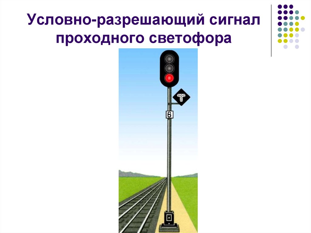 Сигналы проходного светофора на ЖД. Пригласительный сигнал условно разрешающий сигнал.
