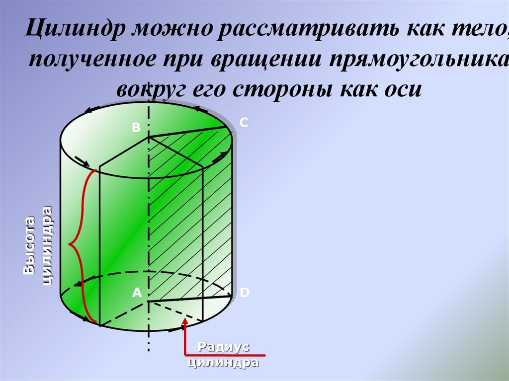 Прямоугольника вокруг стороны