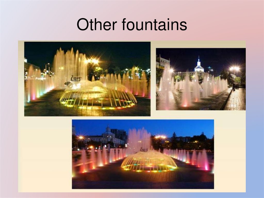 Other fountains