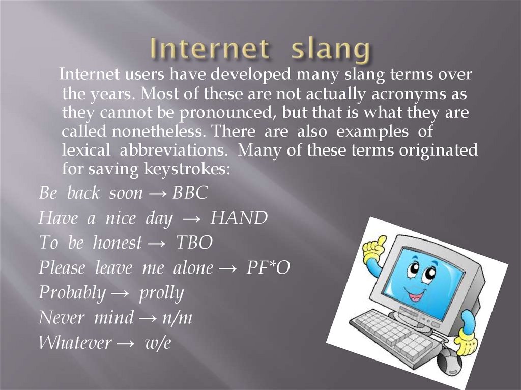 bbc internet slang