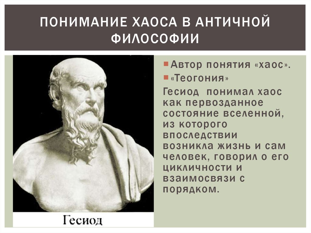 Понятие автор. Понимание человека в античной.. Понимание человека в античной философии. Хаос в античной философии. Хаос это в философии.