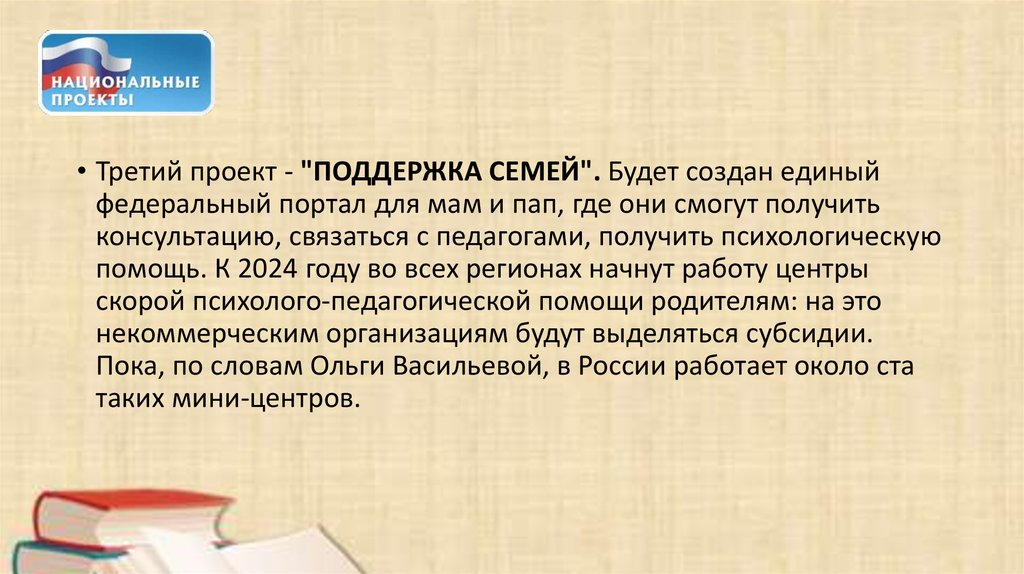 Приоритетные национальные проекты 2005 года образование