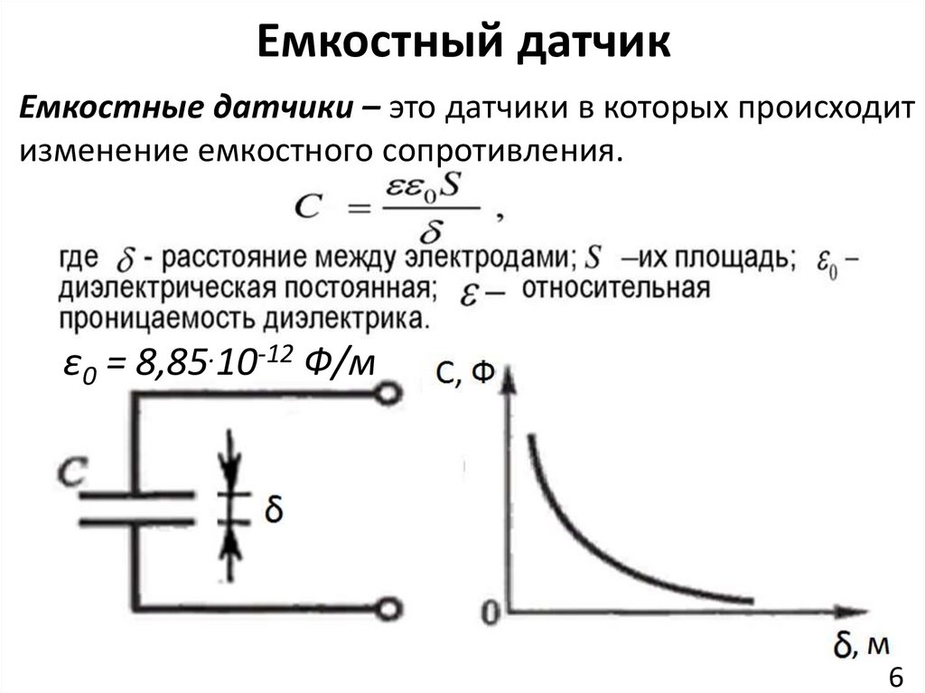 Генераторные и параметрические датчики