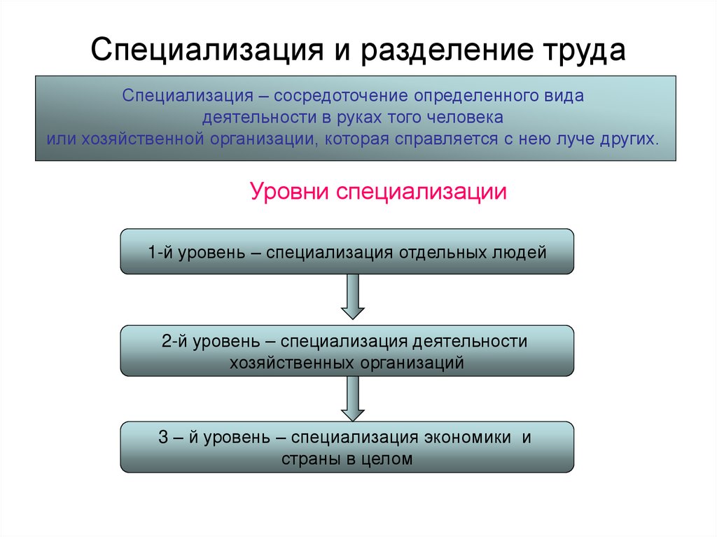 Записать и разделения труда. Разделение труда и специализация Обществознание 8 класс. Разделение труда и специализация схема. Разделение труда и специализация примеры. Общественное разделеник руда мпецили зация и.