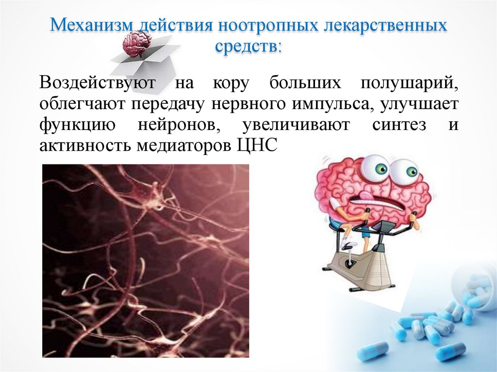 Ноотропный лекарственный препарат тест