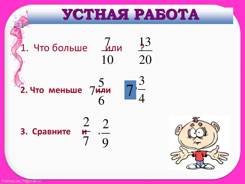 Обратное число 4