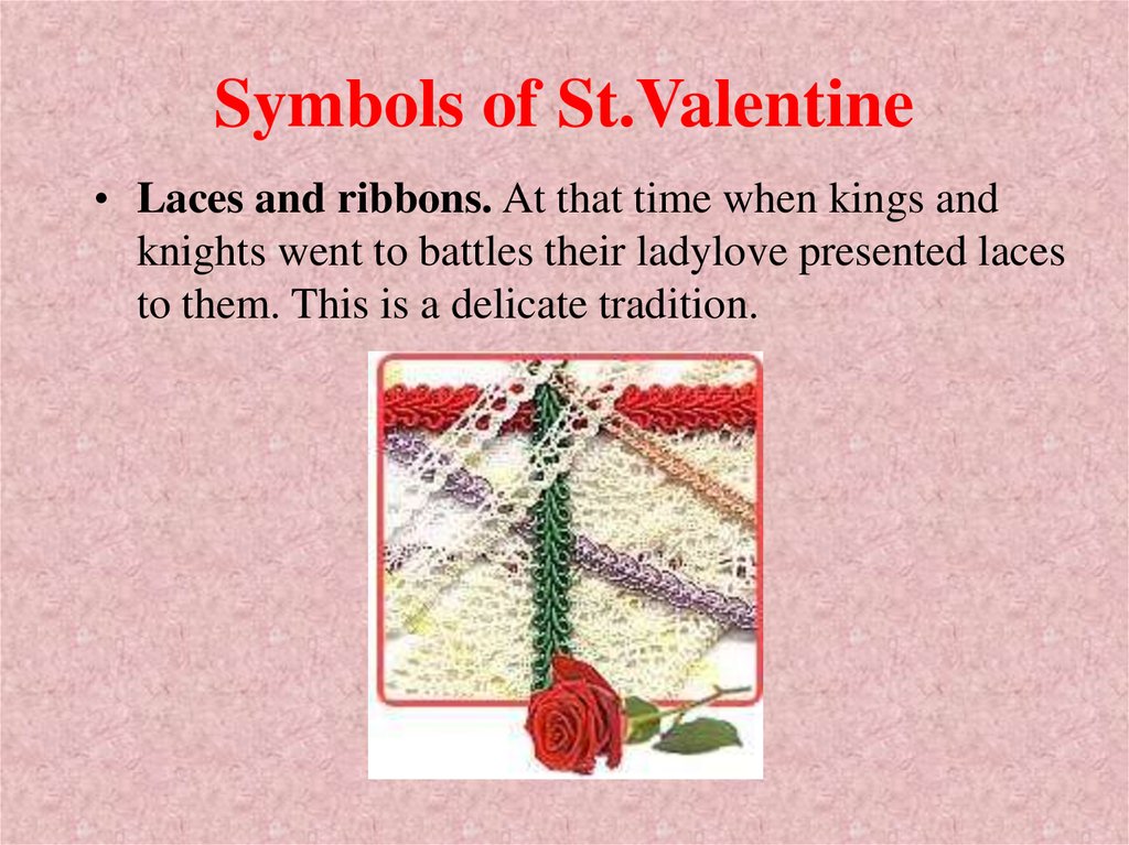 Symbols of St.Valentine