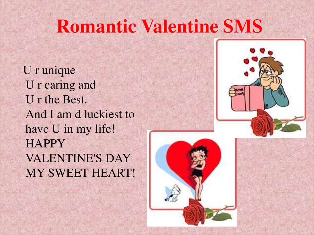 Romantic Valentine SMS