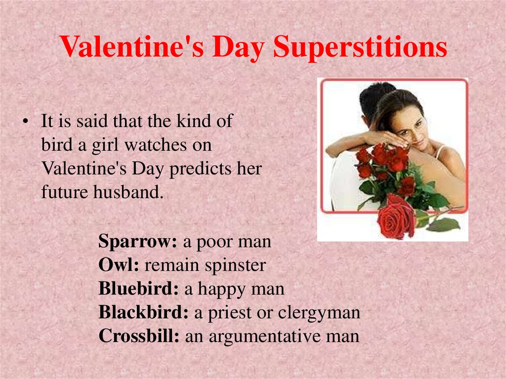 Valentine's Day Superstitions