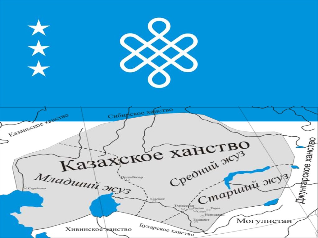 Казахское ханство. Знамя казахского ханства. Герб казахского ханства. Символ казахского ханства. Флагказахстанского ханство.