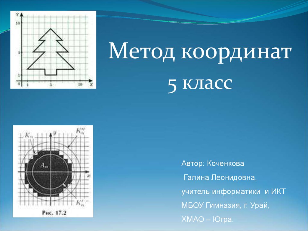 Метод координат проект