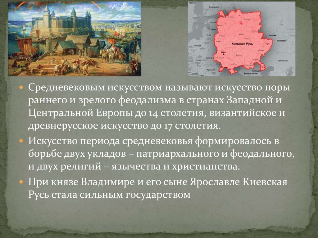 Хозяйство киевской руси