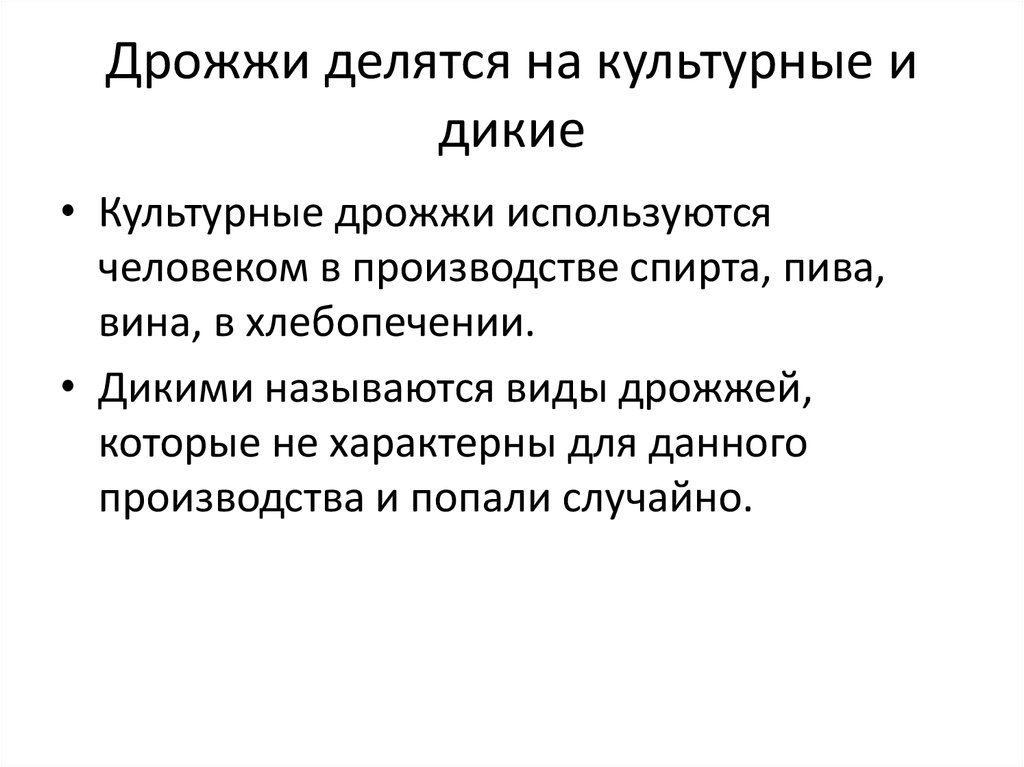 Какое значение дрожжей в жизни человека. Культурные и Дикие виды дрожжей. Дикие и культурные дрожжи. Культурный вид дрожжей. Культурные дрожжи.