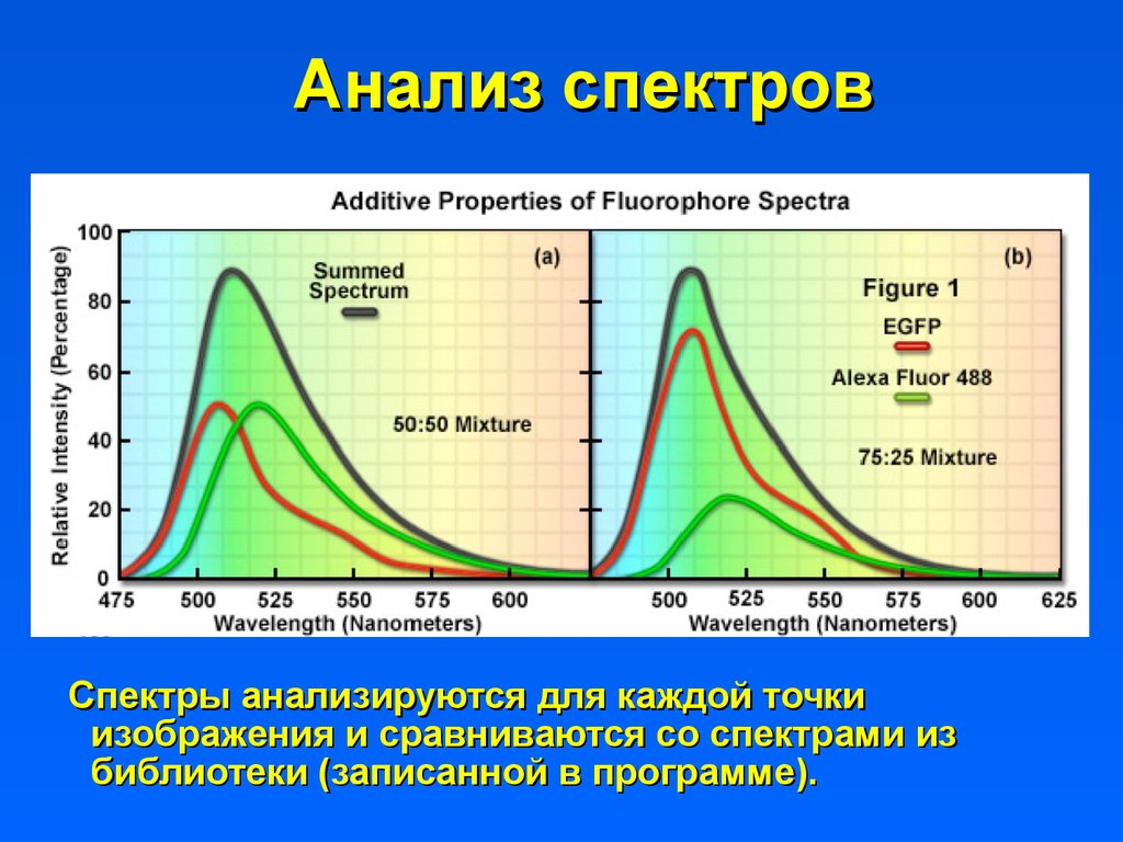 Анализ спектров