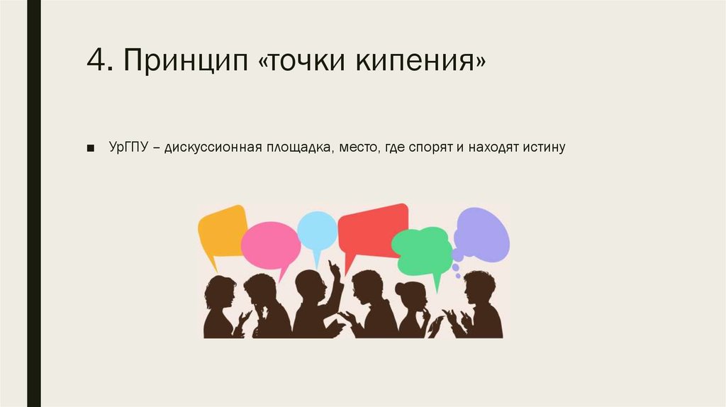 4. Принцип «точки кипения»