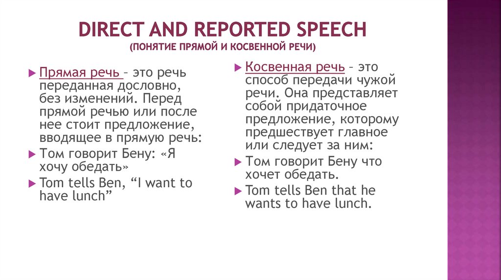 Reported speech please. Direct and reported Speech. Reported Speech правило. Reported Speech таблица. Таблица direct and reported Speech.