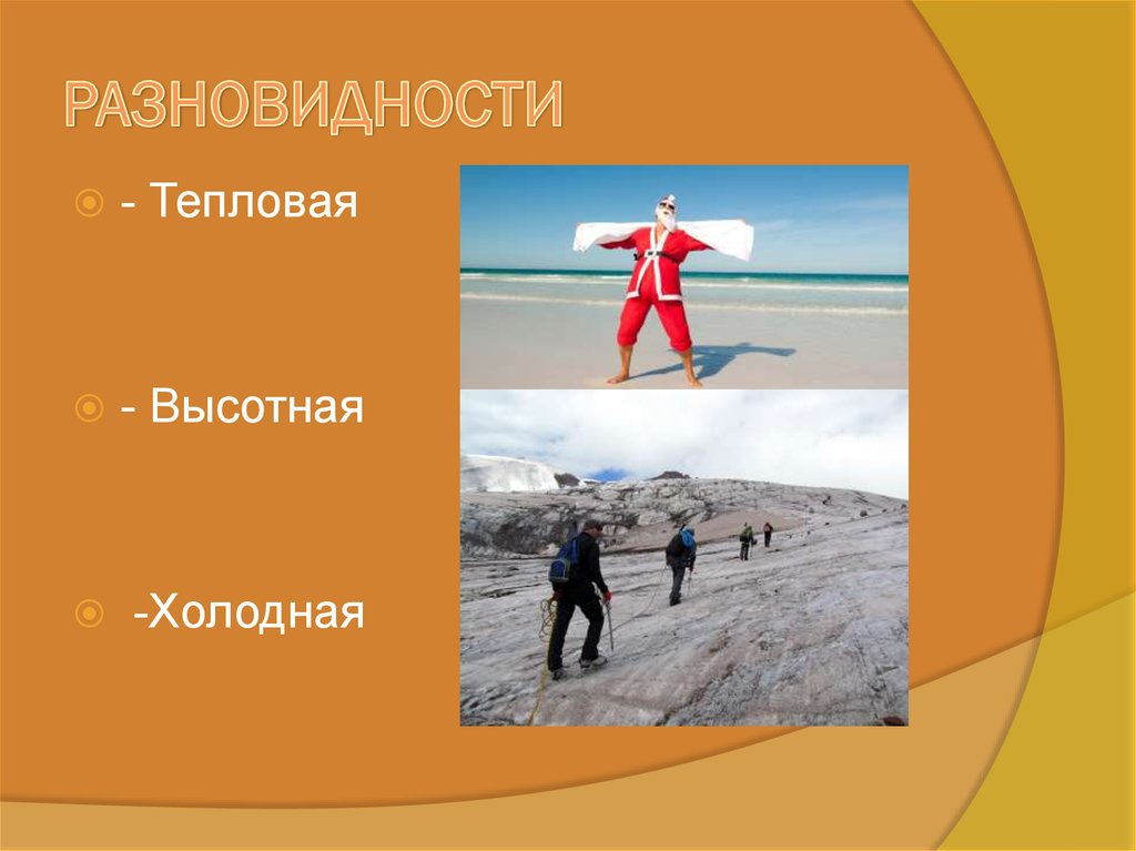 РАЗНОВИДНОСТИ