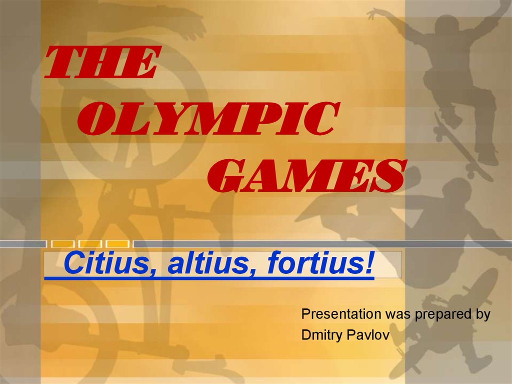 Online olympic games