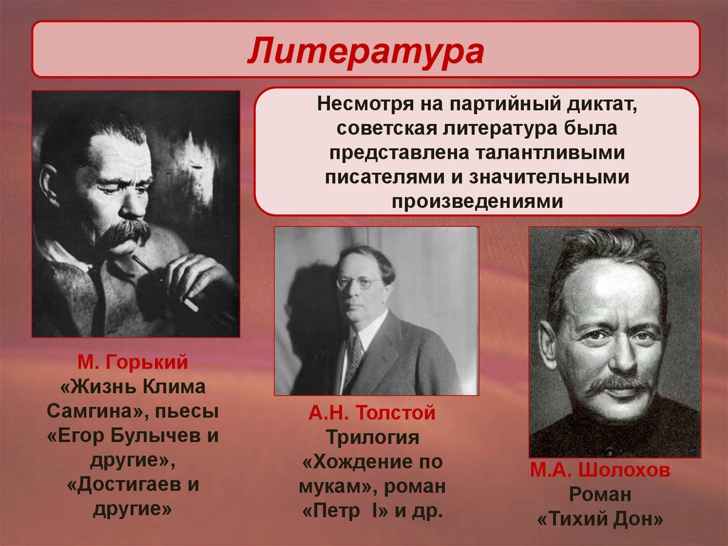 Советское искусство в 1930 таблица