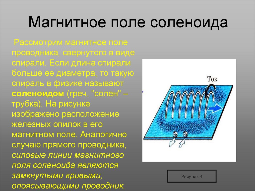 Магнитная линия магнитного поля это ответ