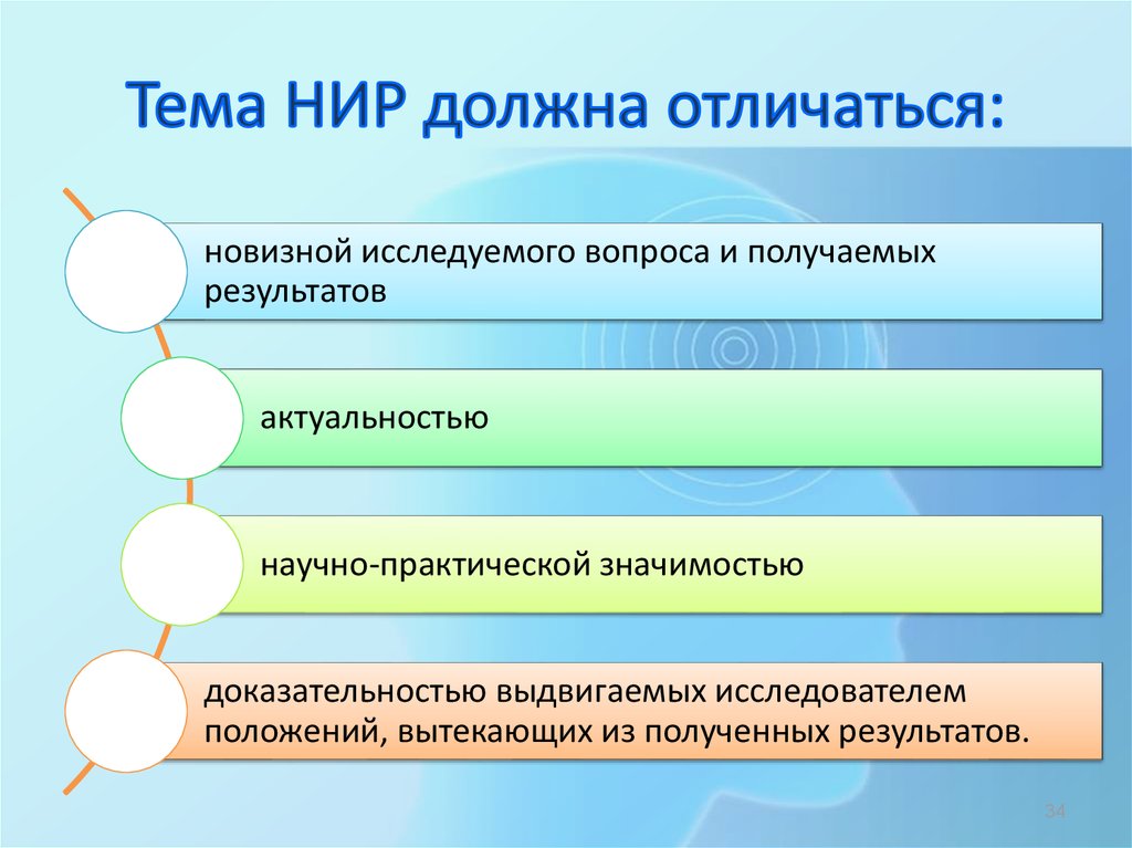 Презентация для нир