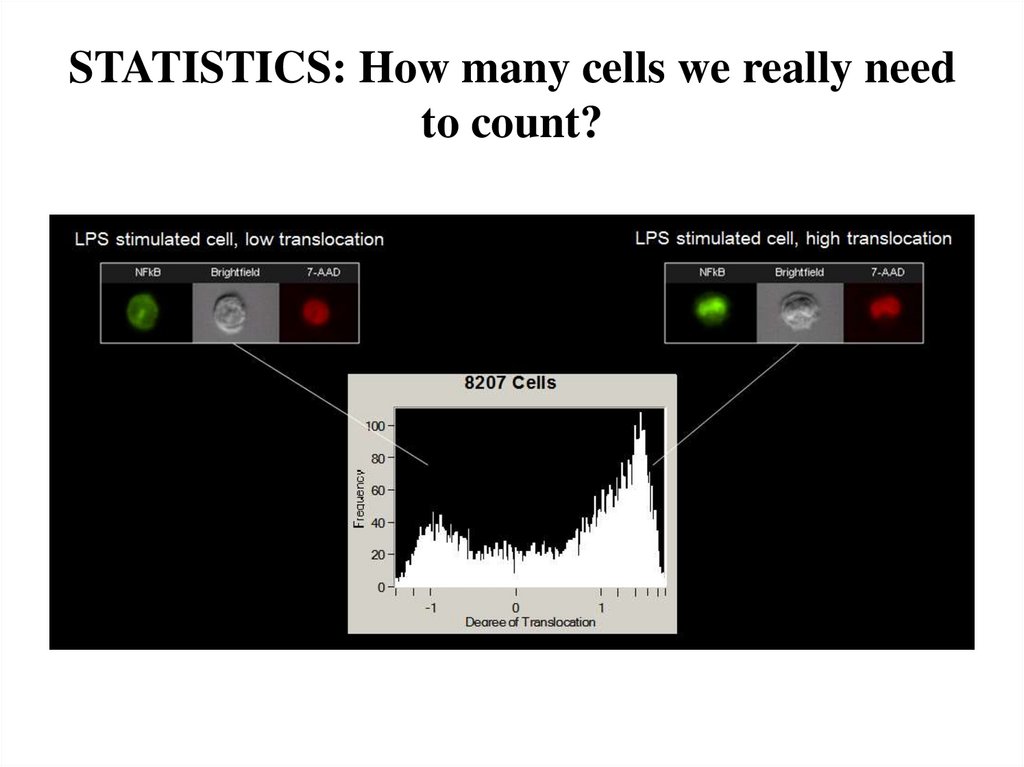 STATISTICS: How many cells we really need to count?