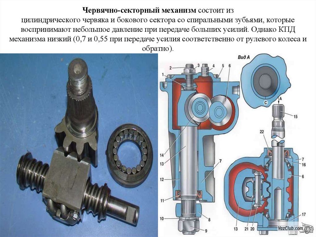 Червячный механизм схема - 96 фото