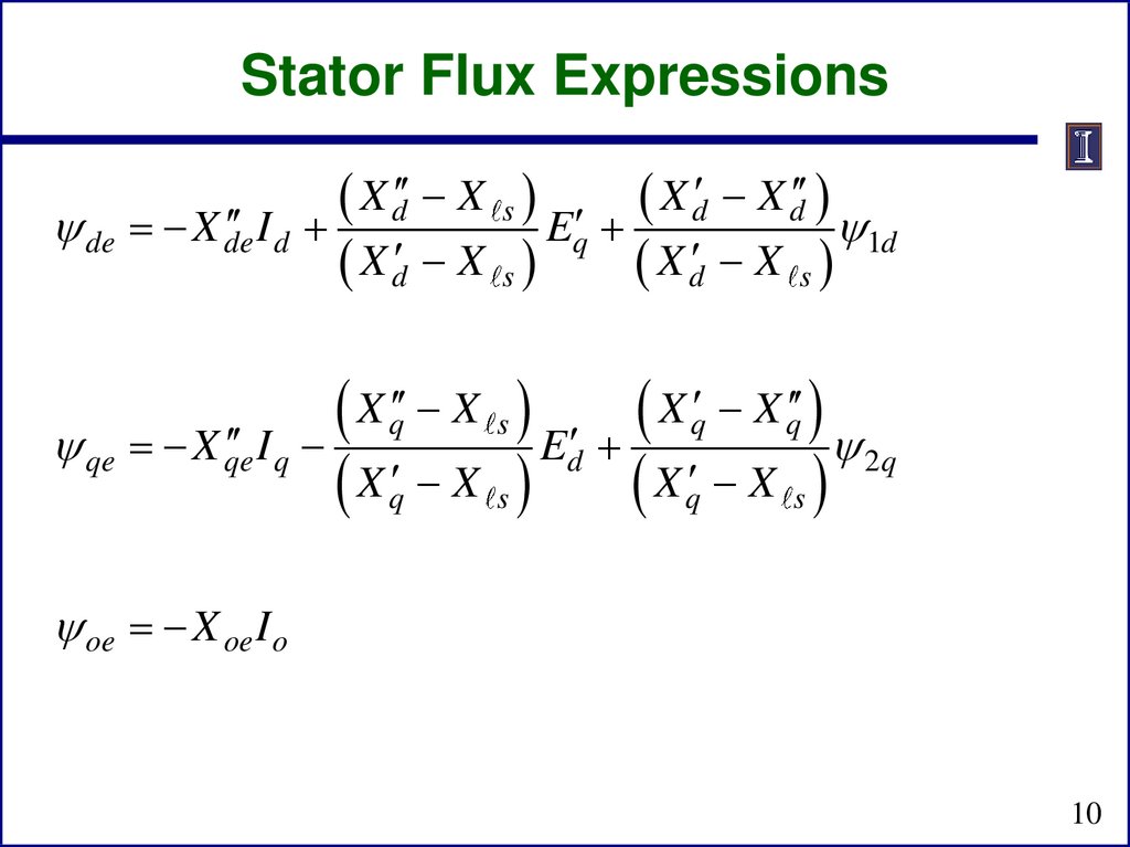 Synchronous Machines Models Online Presentation