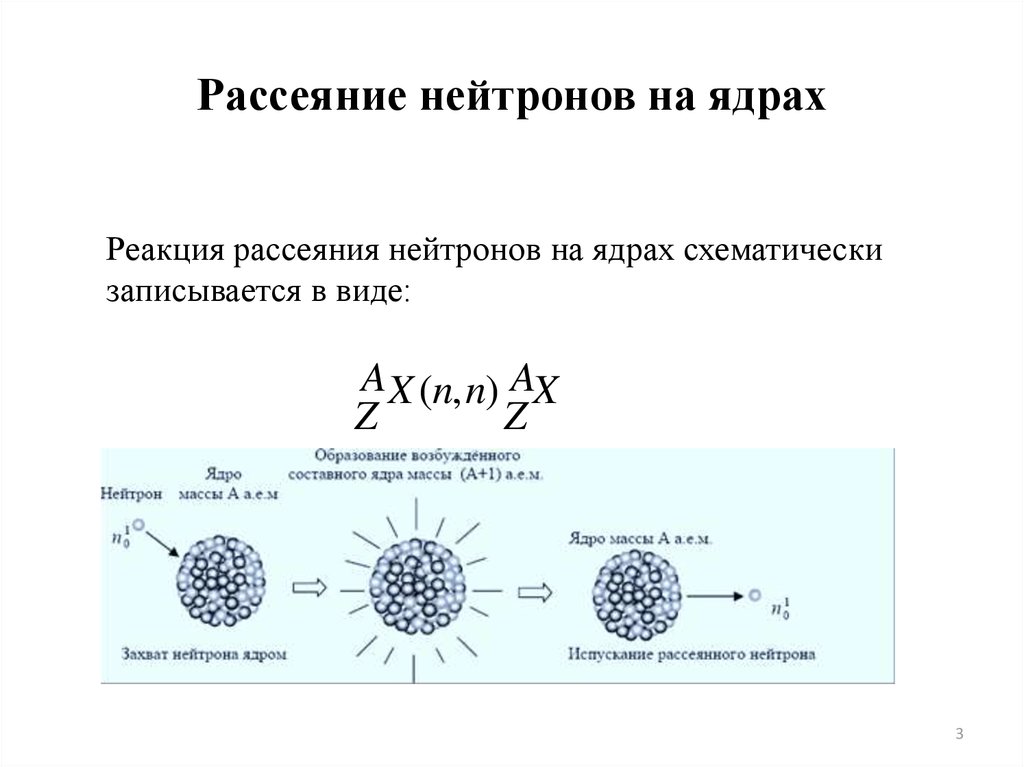 При захвате нейтрона ядром al. Реакция поглощения нейтрона схема. Реакция рассеяния нейтронов. Реакция упругого рассеяния нейтронов. Рассеяние нейтронов на ядре.