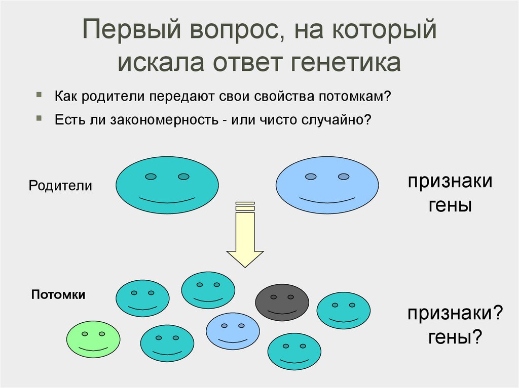 Тесты по генетике с ответами