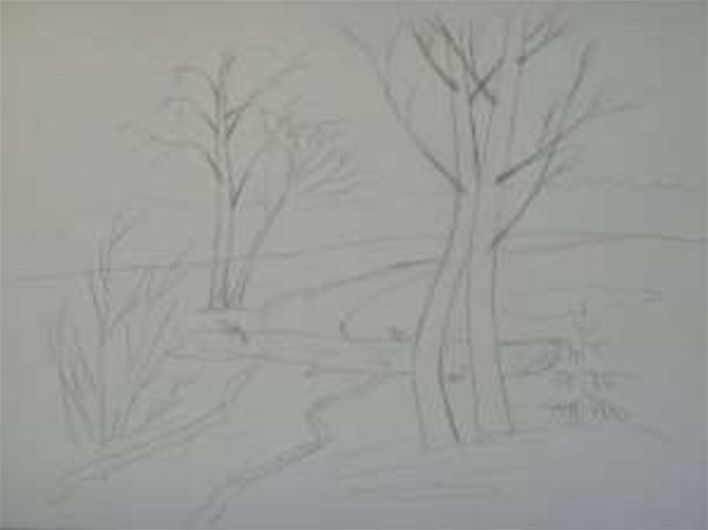Рисуем март 3 класс. Весенний пейзаж карандашом. Пейзаж весны рисунок карандашом. Зарисовка весны карандашом. Весенний рисунок карандашом.
