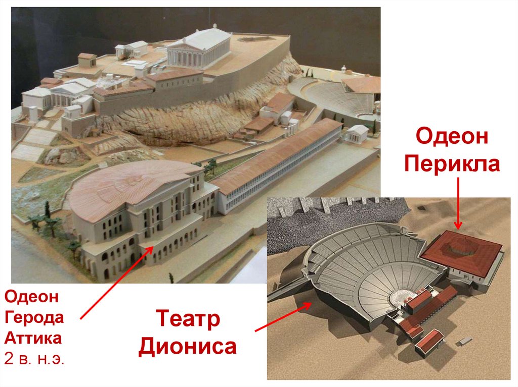 Афинский театр схема