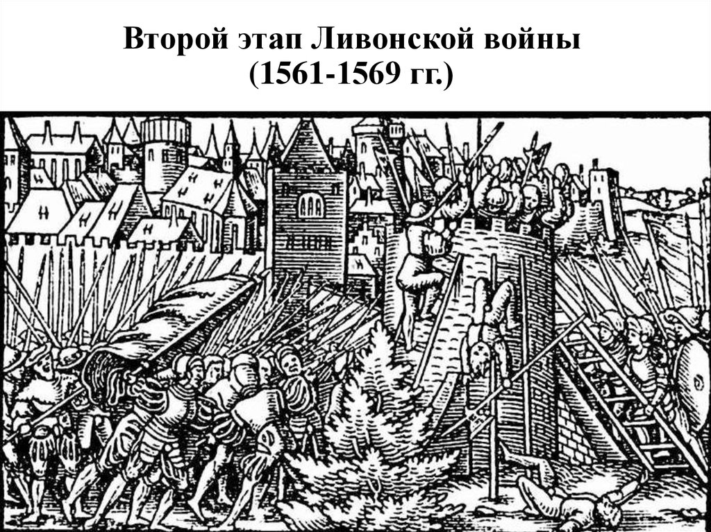 Второй этап Ливонской войны (1561-1569 гг.)