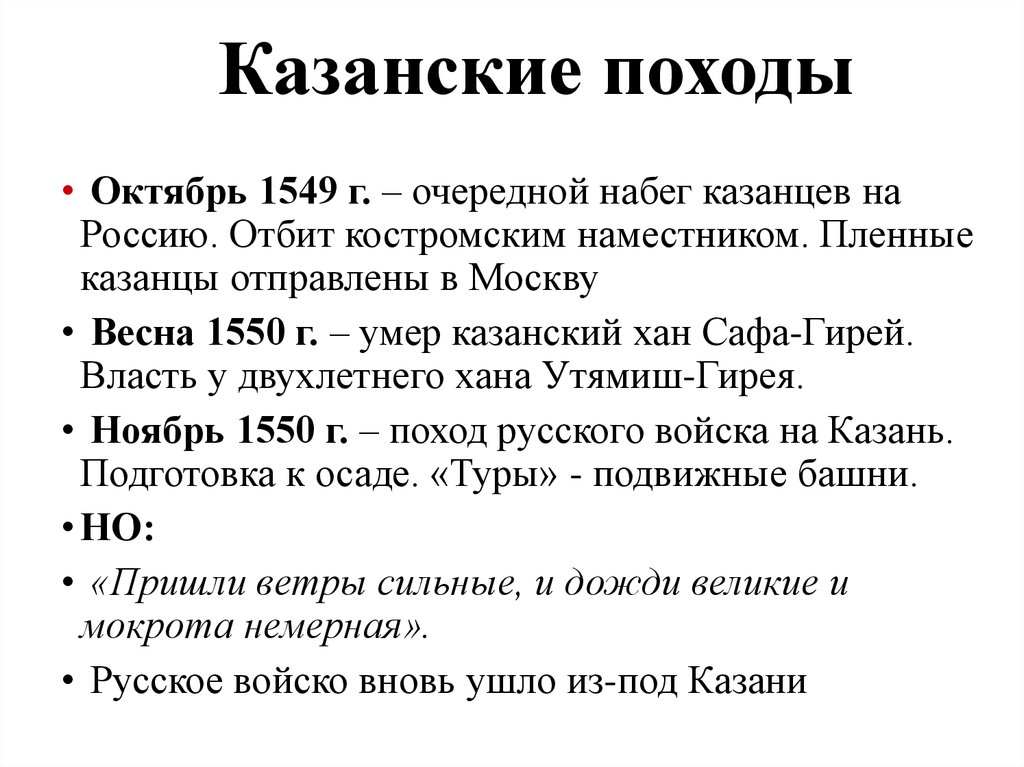 Казанские походы