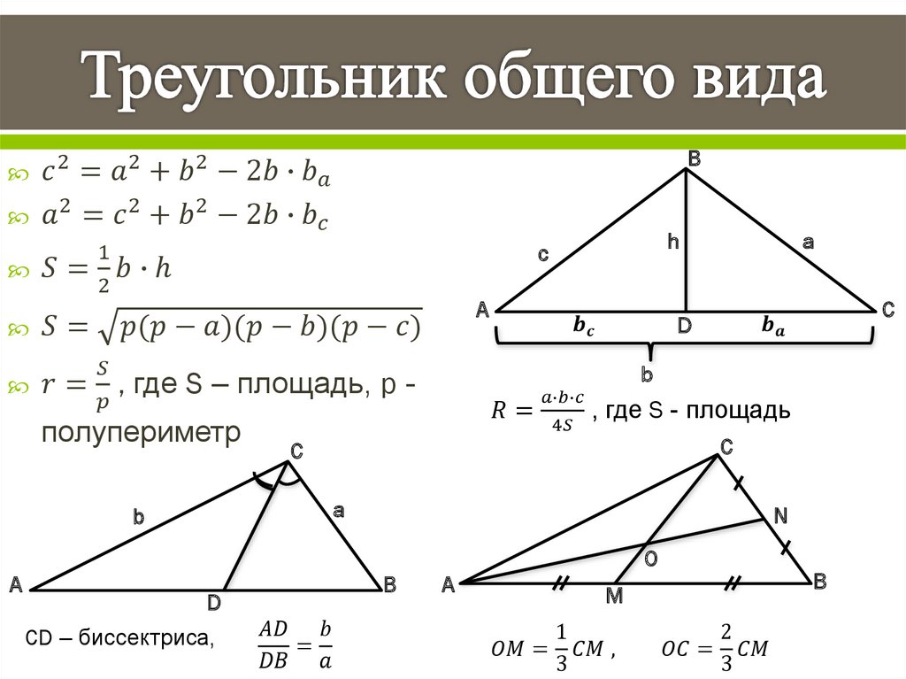 Треугольник общего вида