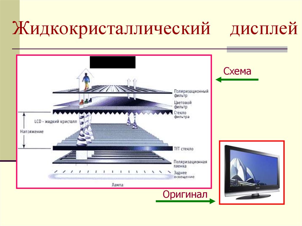 Экран схема. Жидкокристаллические мониторы схема. Характеристики жидкокристаллических дисплеев. Характеристики ЖК дисплея. Жидкокристаллический дисплей физика.