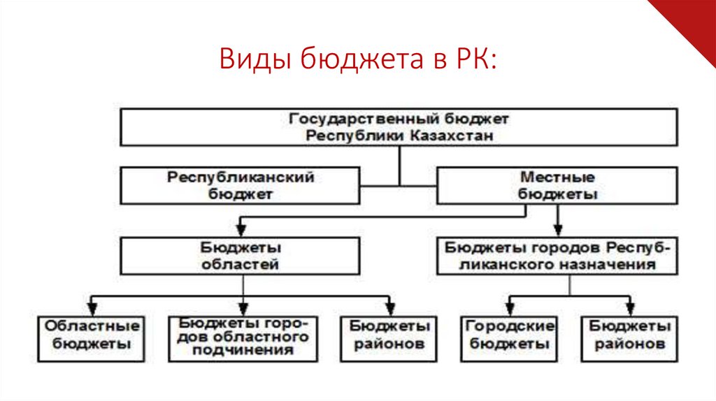 Виды бюджета проекта