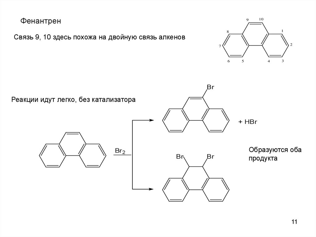 Формулы ароматических соединений. Ароматические соединения примеры формул. Окисление фенантрена. Синтез фенантрена. Строение ароматических соединений