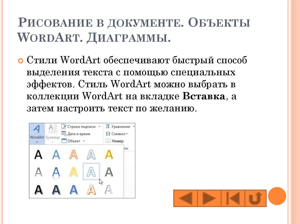 Обработка информации средствами ms word презентация