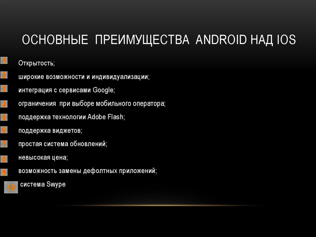 Презентация операционная система android