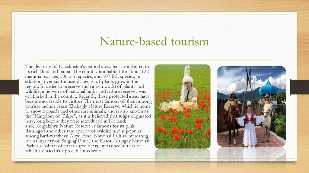 Nature-based tourism