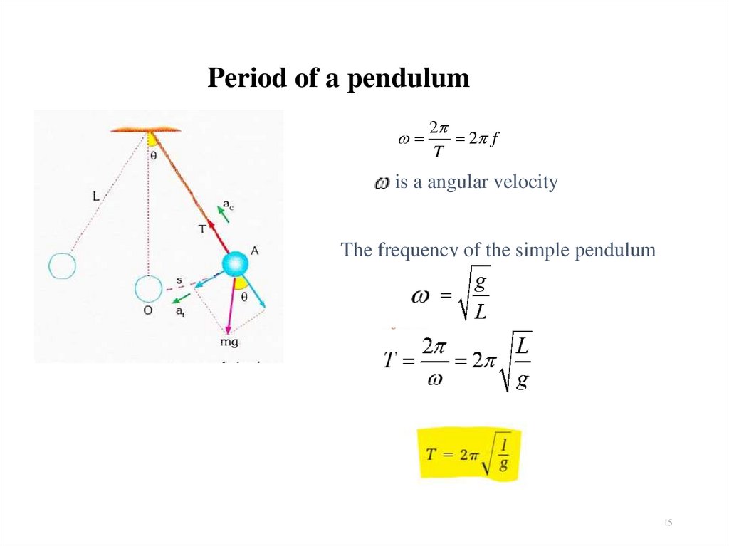 Oscillatory motion online presentation