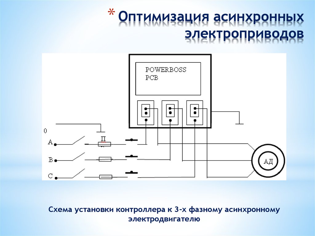 Электропривод является