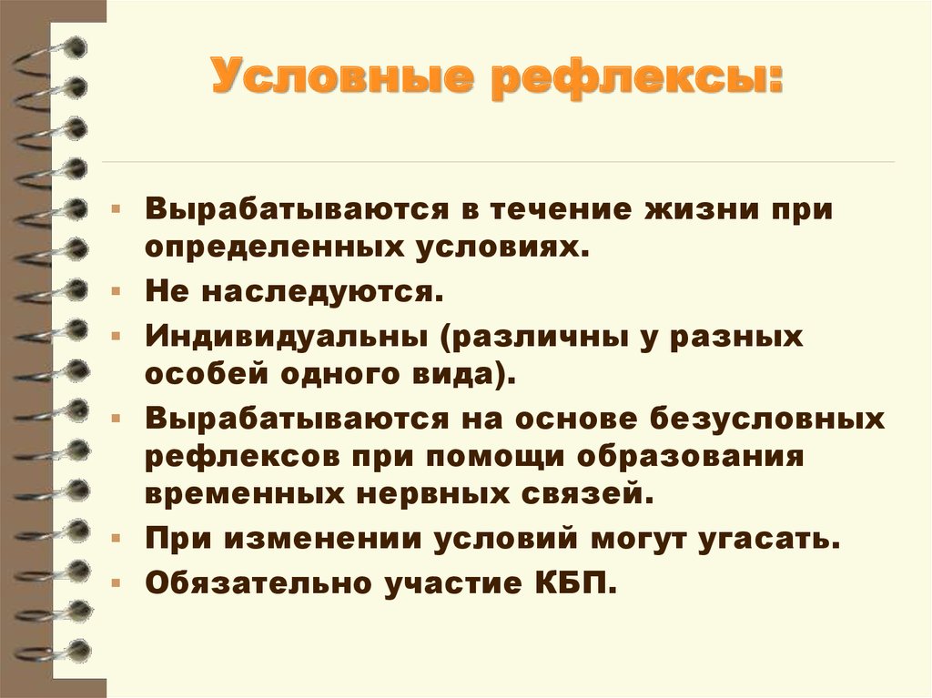 Вклад отечественных ученых в разработку учения о высшей нервной деятельности 8 класс презентация