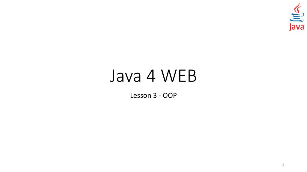 Java 4 WEB