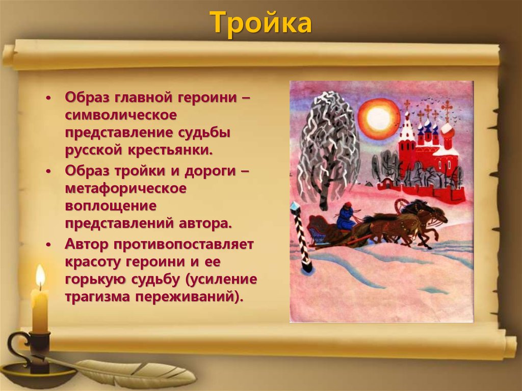 Стихотворение тройка. Образ тройки в русской литературе. Тройка Некрасов презентаци. Тема стихотворения тройка.