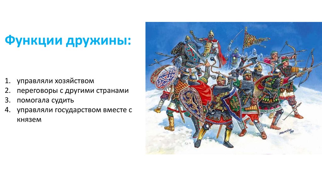 Дружина это в древней руси. Функции дружинников в древней Руси. Функции княжеской дружины в древней Руси. Структура княжеской дружины. Функции старшей дружины.