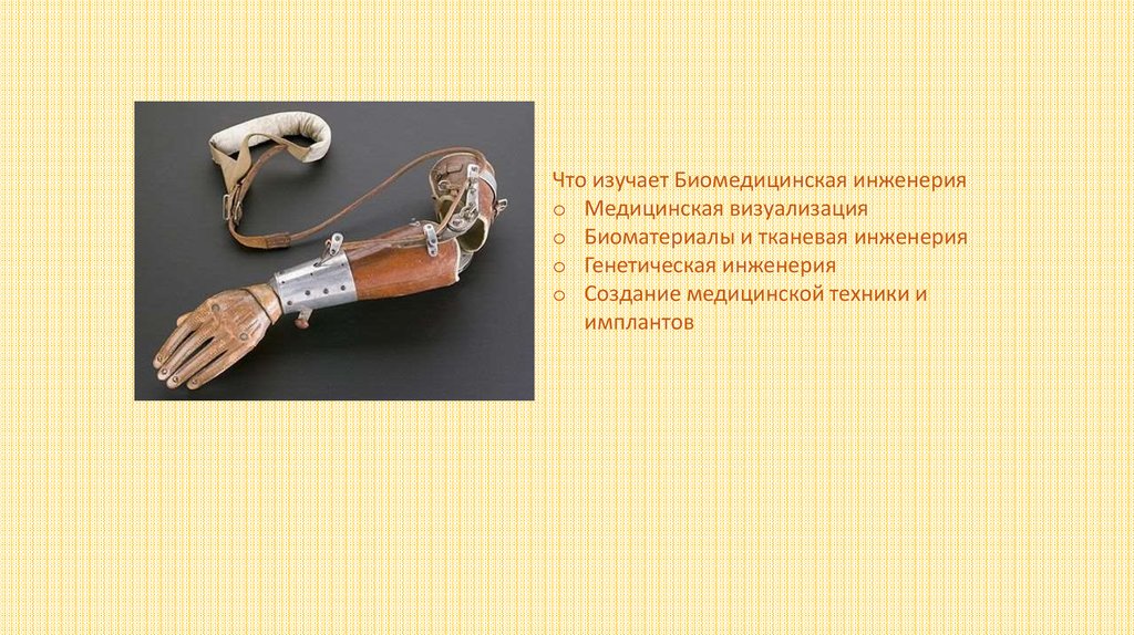 Биомедицинская инженерия - online presentation