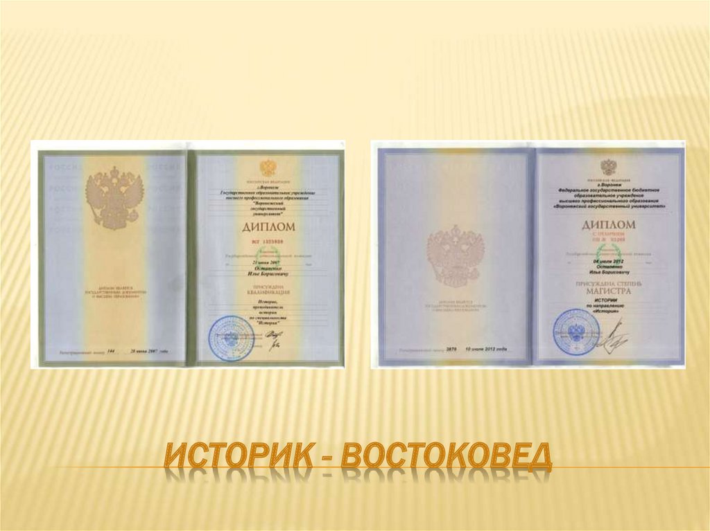 Историк - востоковед