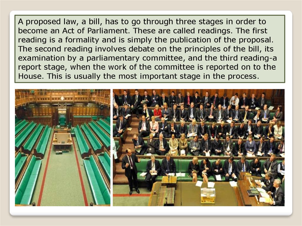 the house of commons presentation